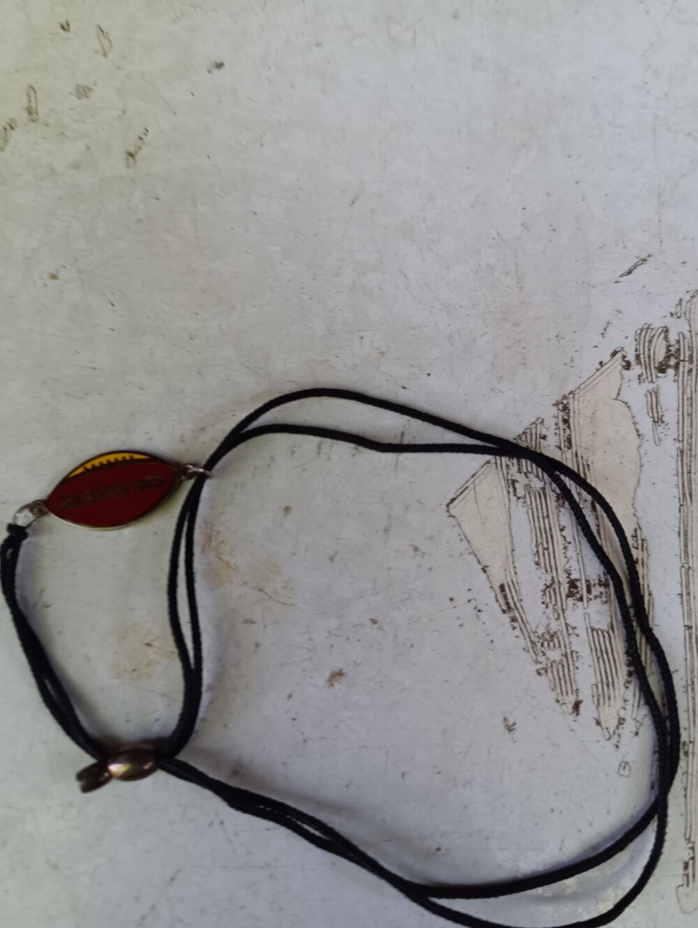 Washington Redskins Football Bracelet